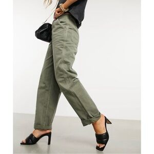 ASOS Olive Green Women's Pants - Size US 12